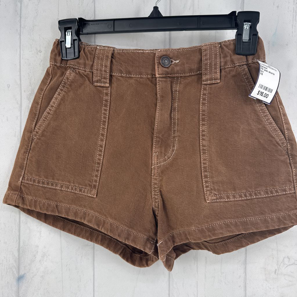 XS jean shorts
