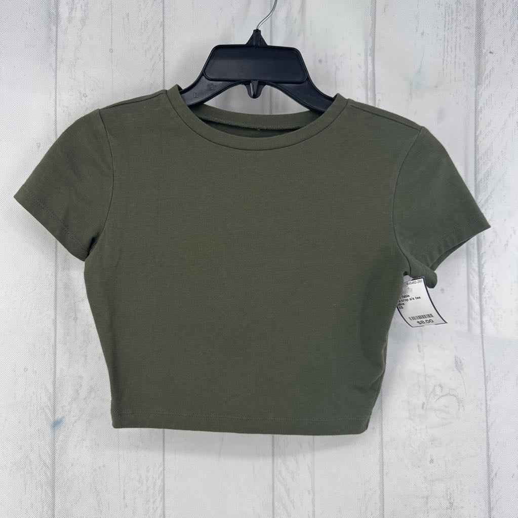 XS crop s/s tee