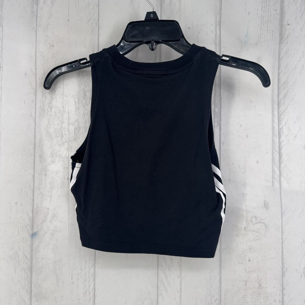XS logo 3-stripe crop tank