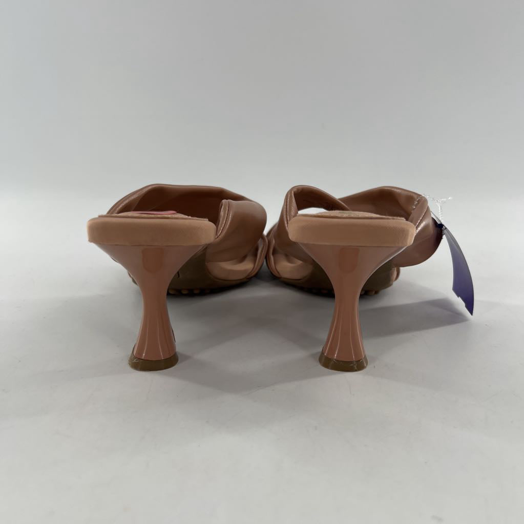 6.5 twisted straps low heel sandal