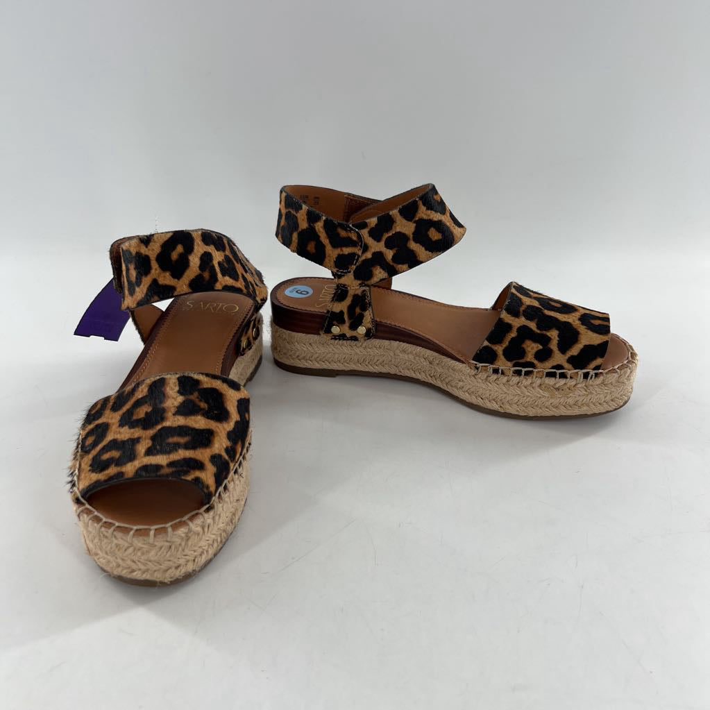 6 animal print espadrille sandal