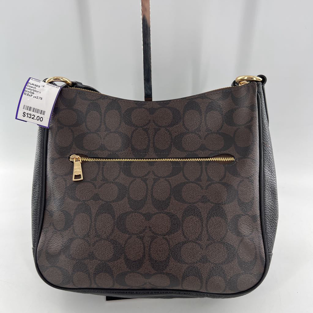colorblock signature crossbody