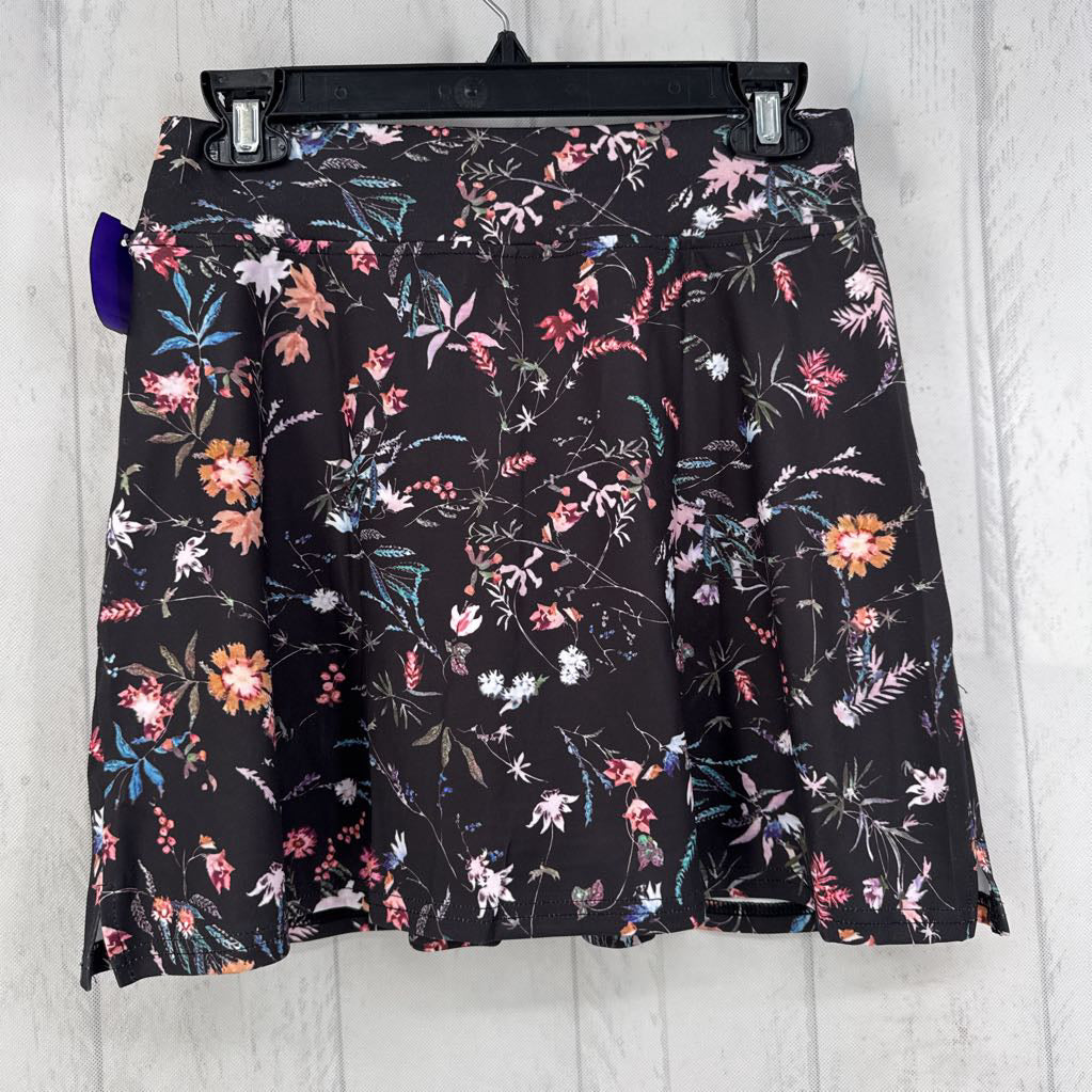 S flower print skirt