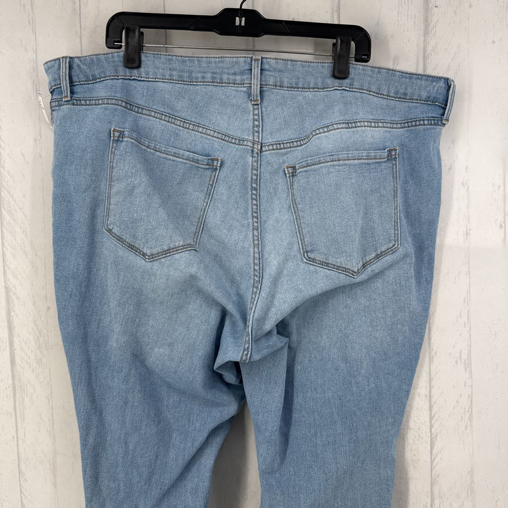 22 straight leg jean