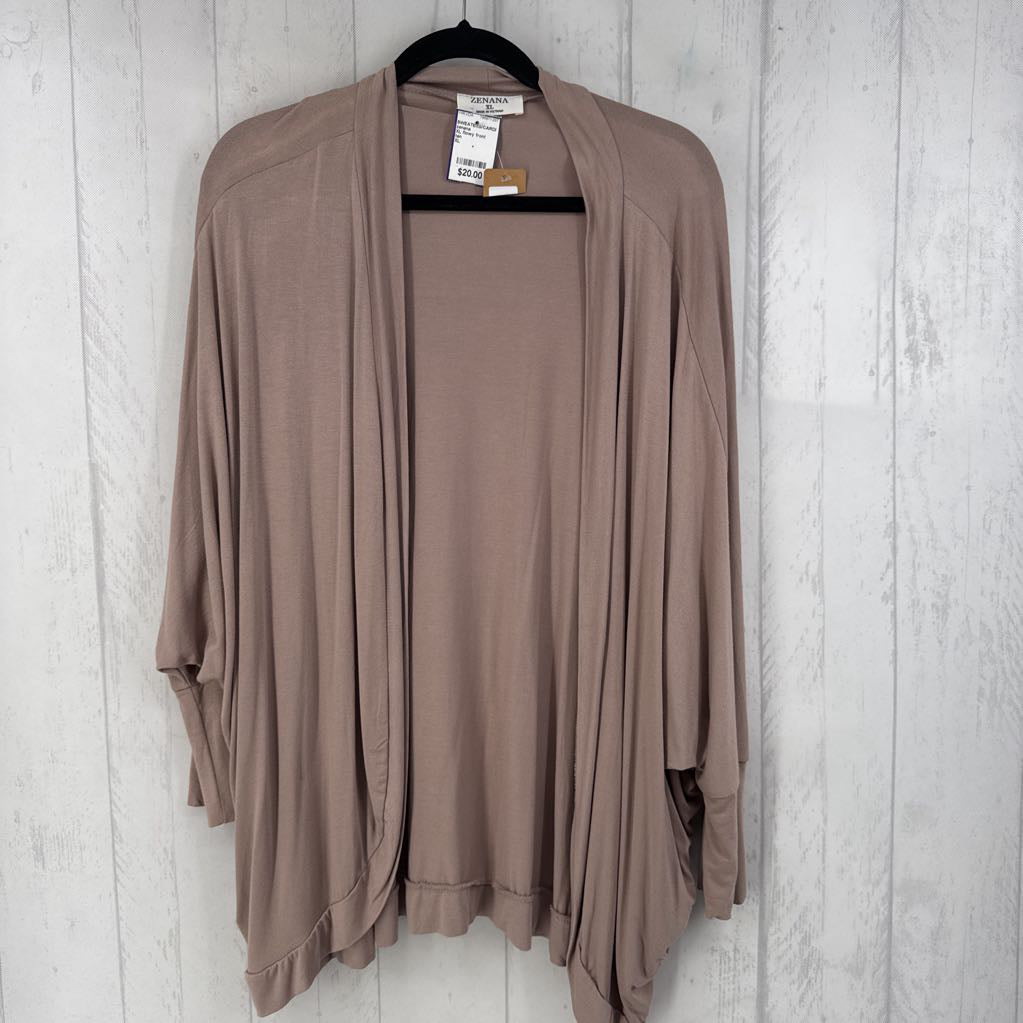 XL flowy front dolman slv cardi