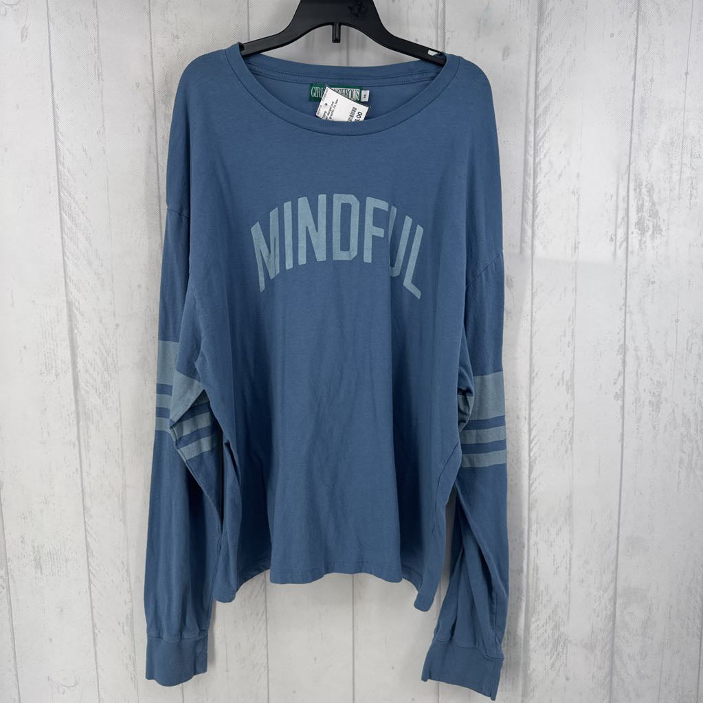M graphic l/s tee-mindfull