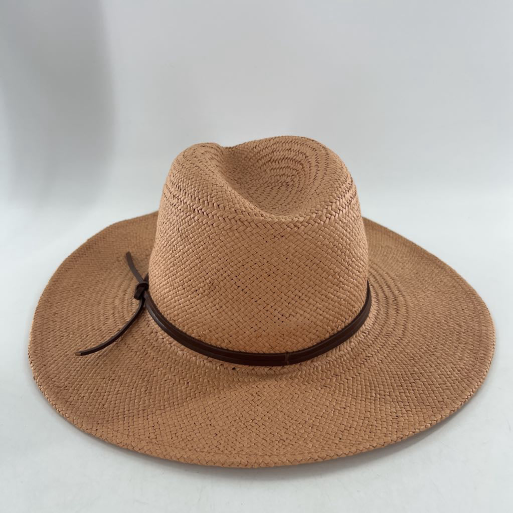 M/L woven wide brim hat