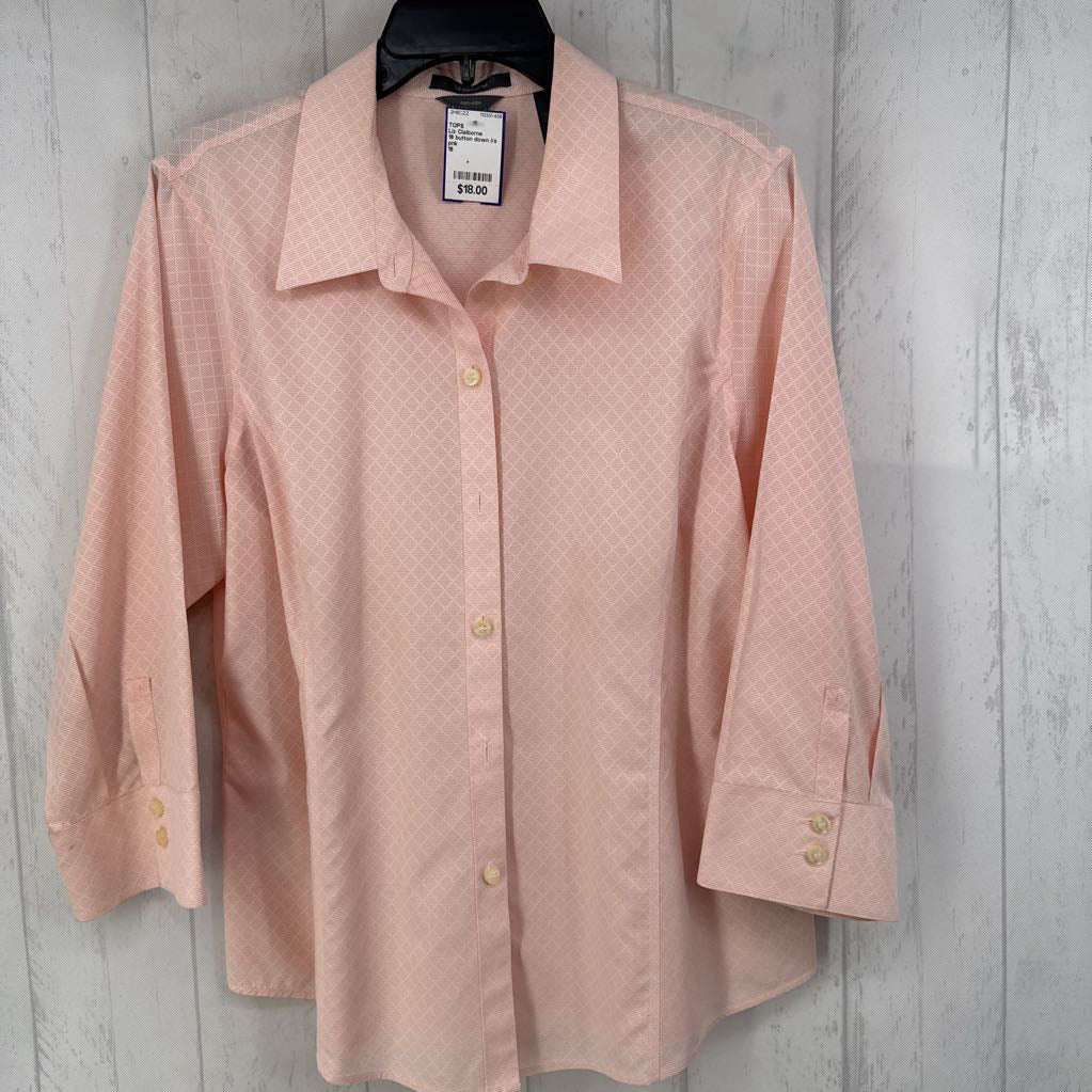 16 button down l/s top
