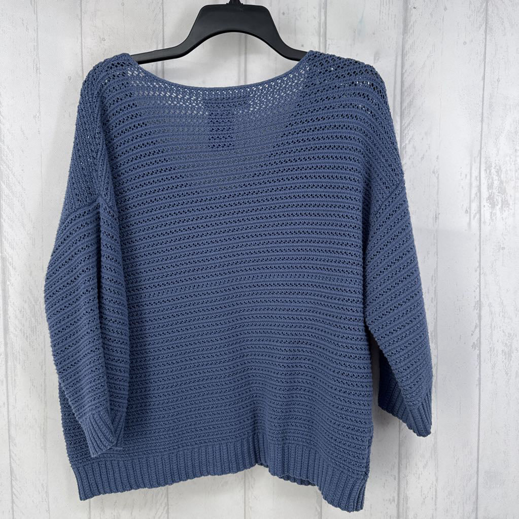 M c-neck 3/4 slv sweater