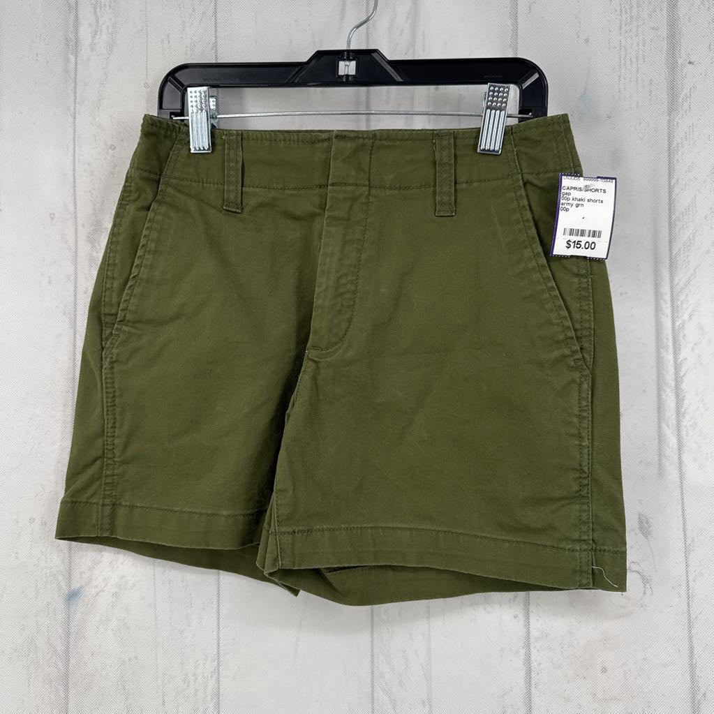 00p khaki shorts