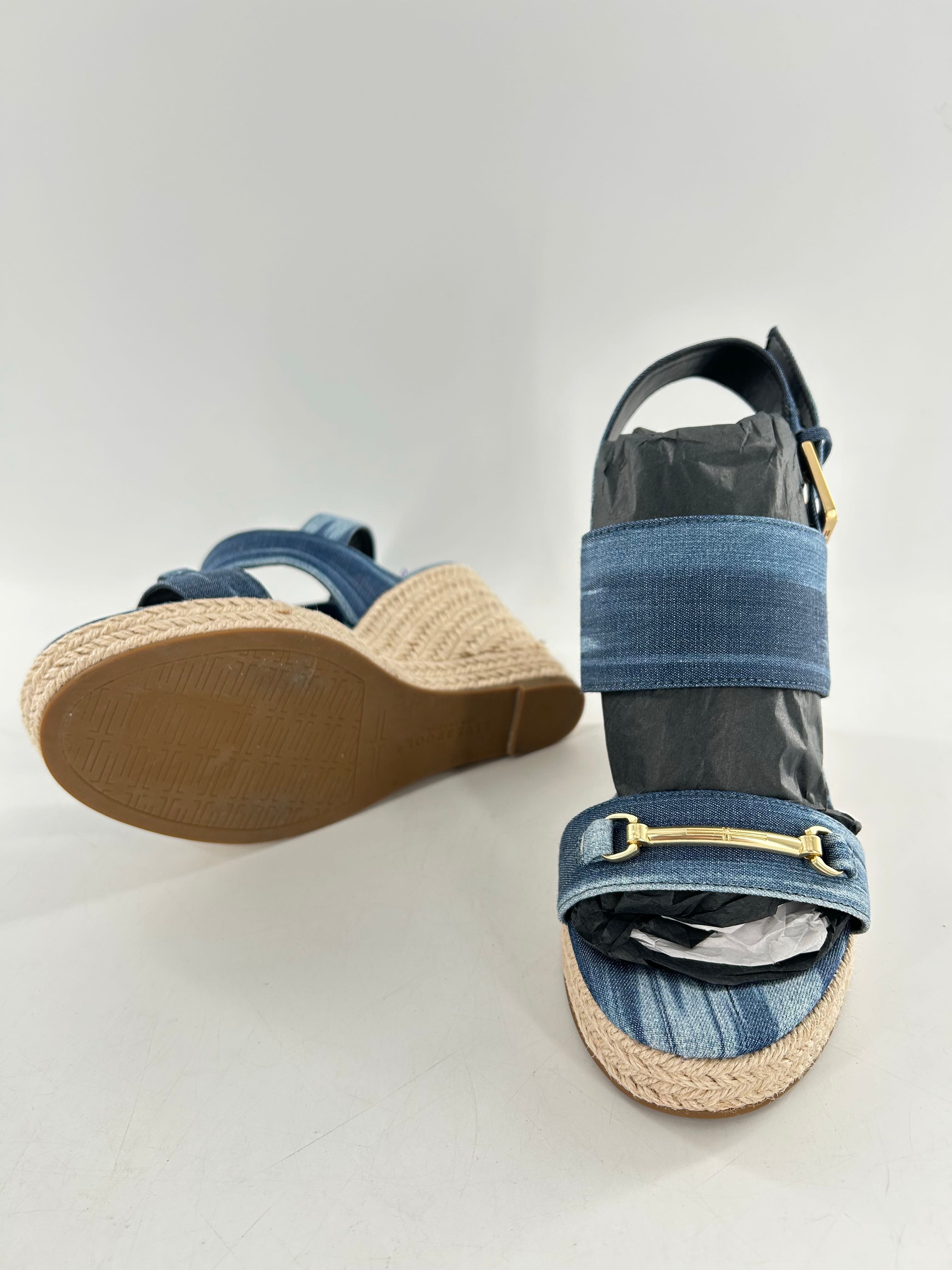 6 wedge heel ankle strap sandal