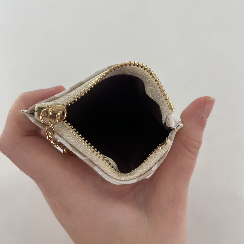 animal print card holder/coin purse