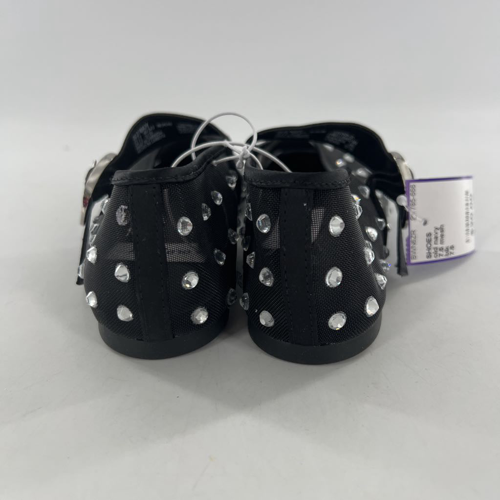 7.5 mesh embelished mary-janes