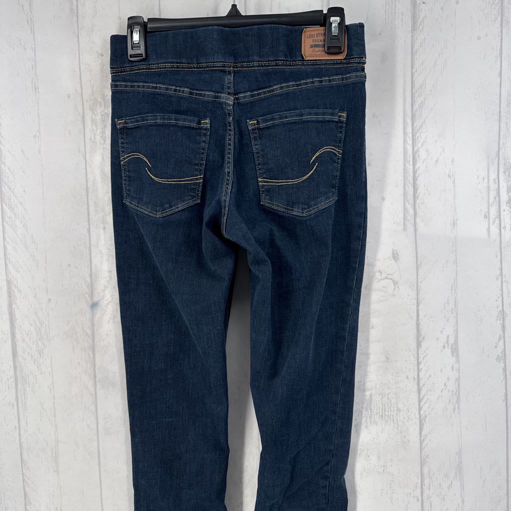 2 pull-on skinny jean