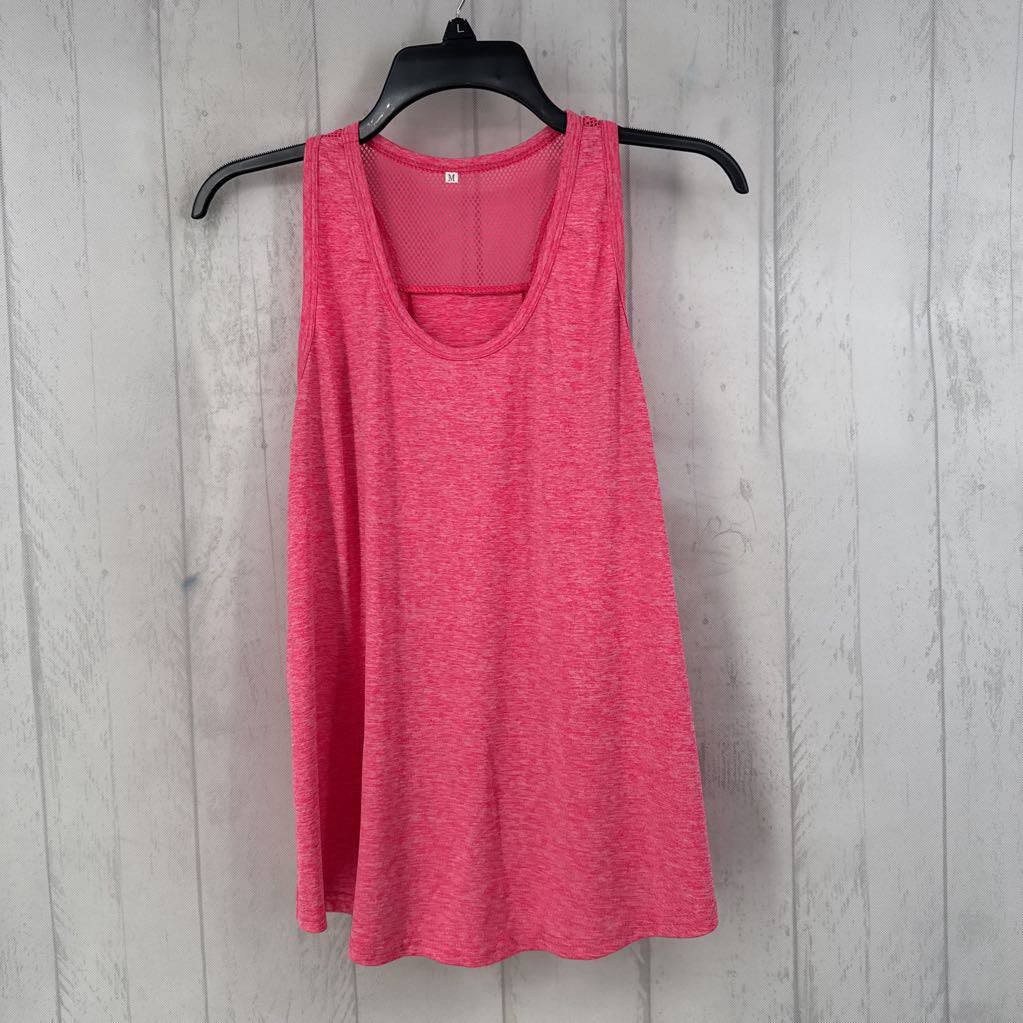 M marled w/mesh tank