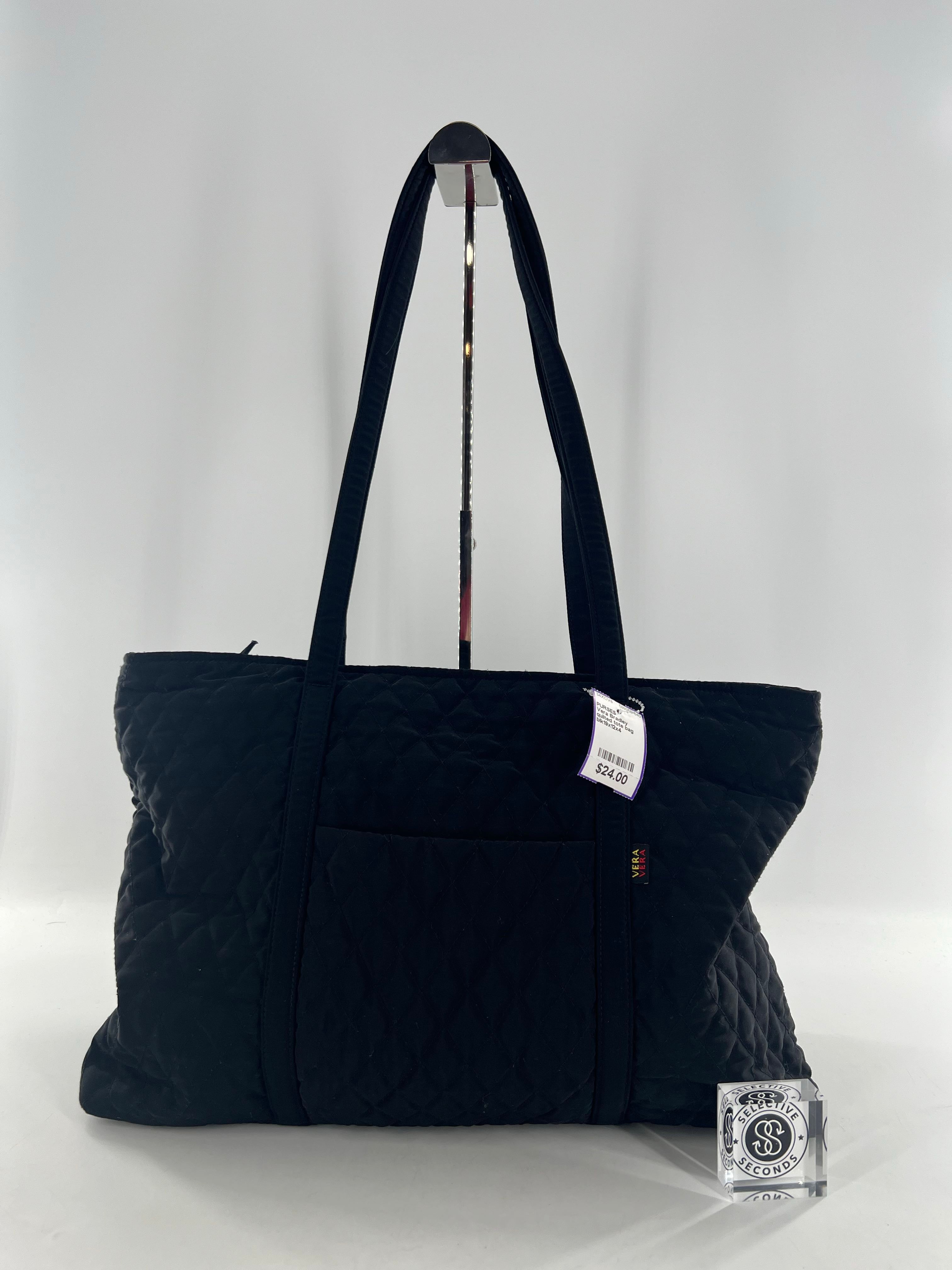 quilted tote bag