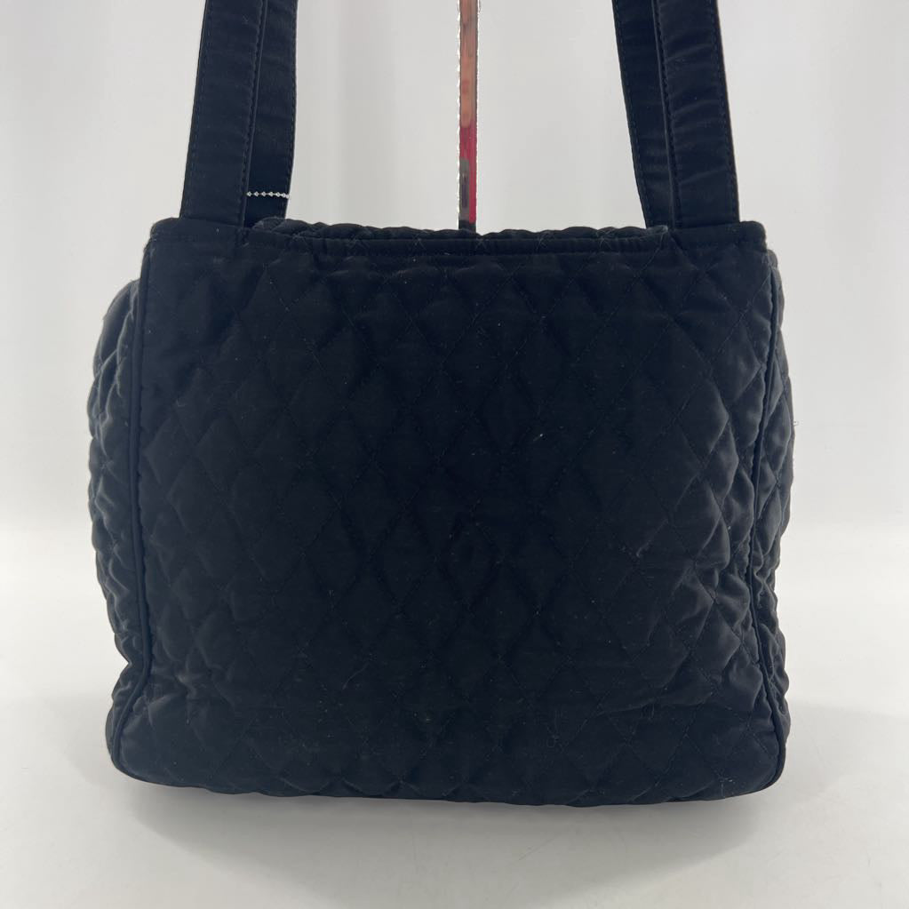 quilted front flap purse