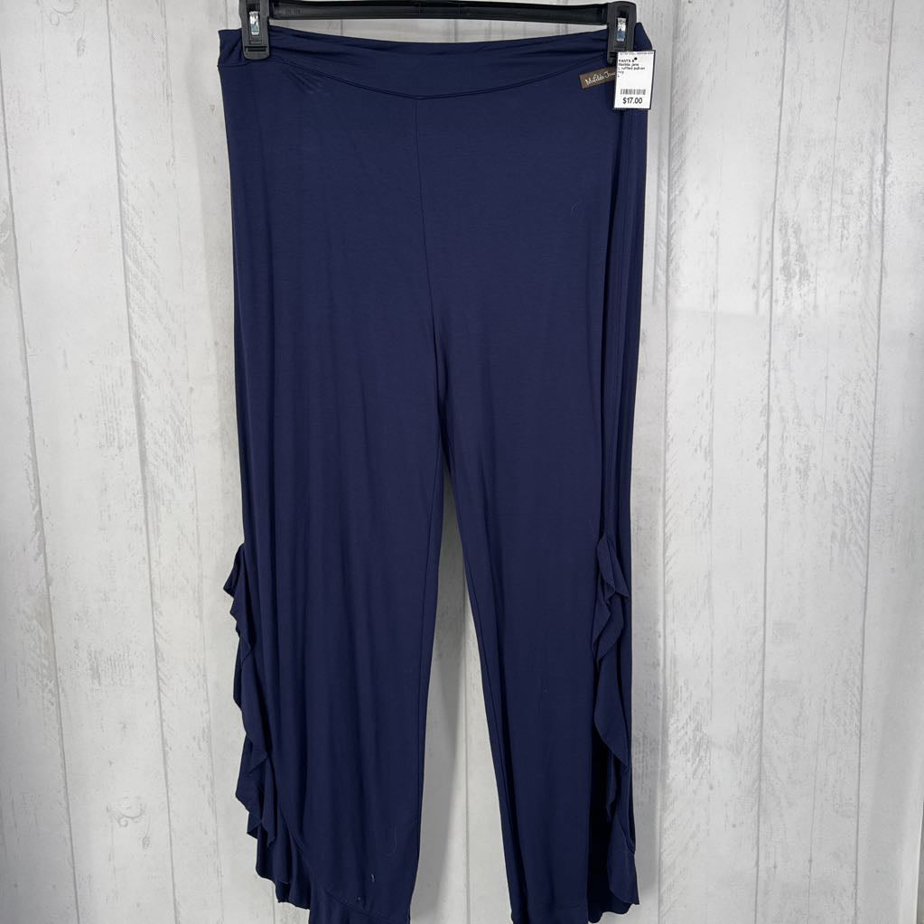 L ruffled pull-on pant