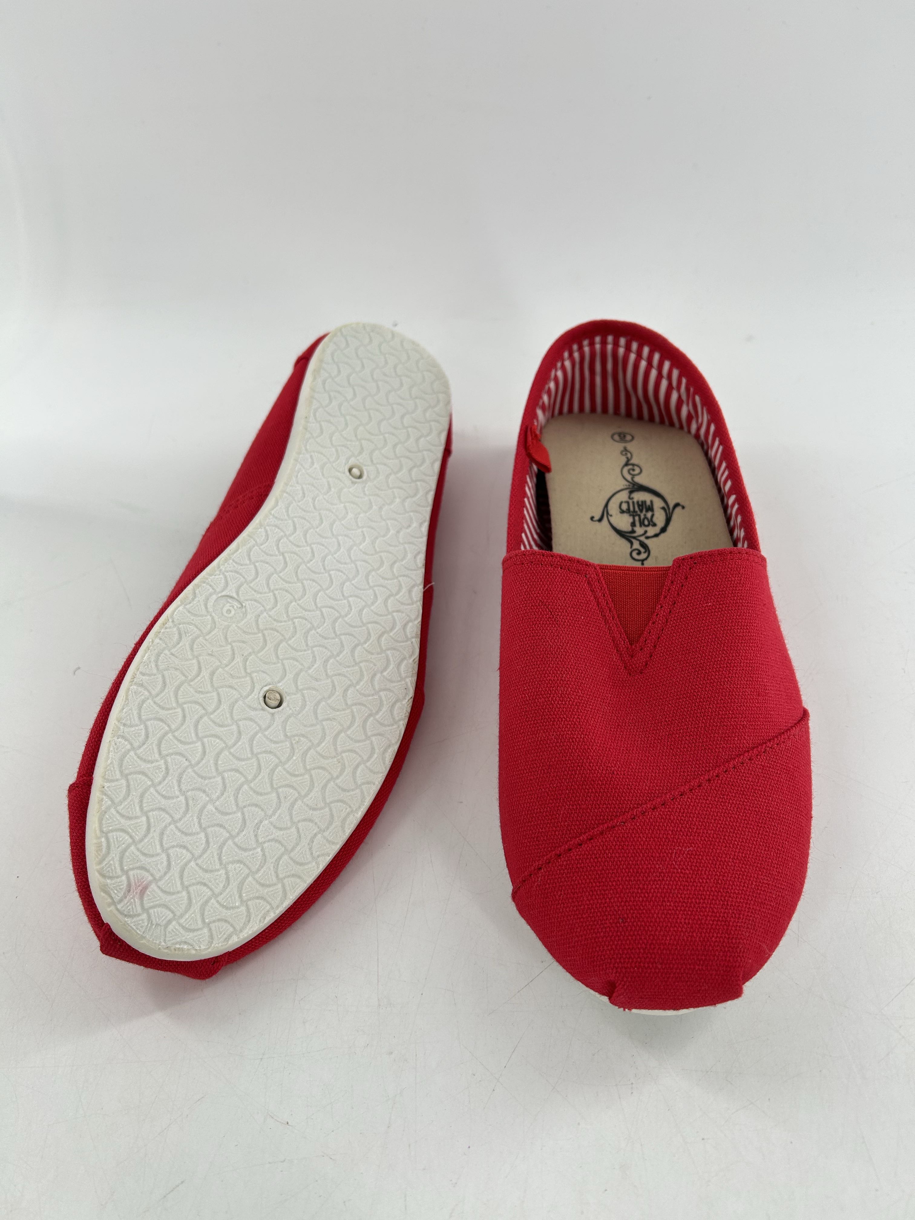 9 canvas slip-ons