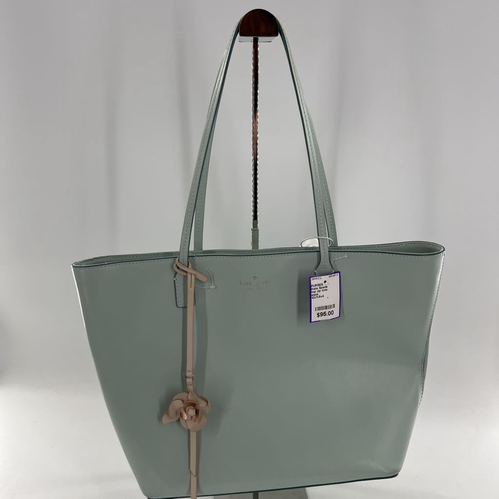 top zip tote