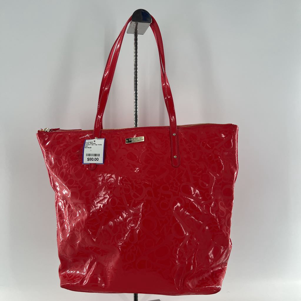patent zip top tote