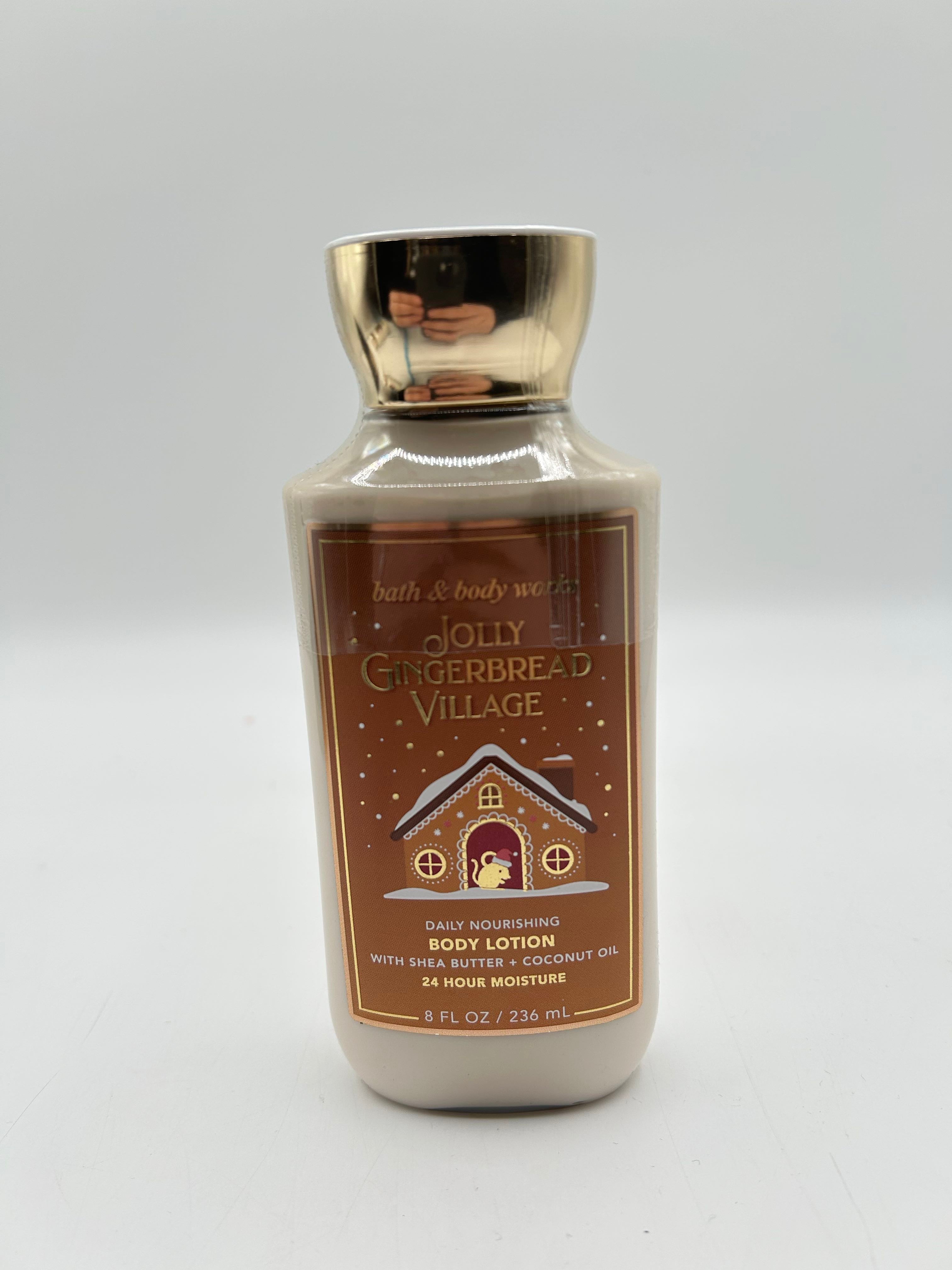 body lotion-jolly gingerbread village