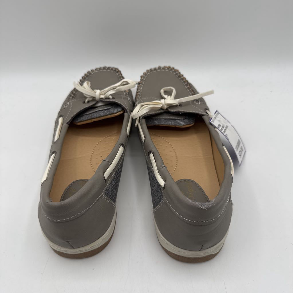 6 leather boat shoes