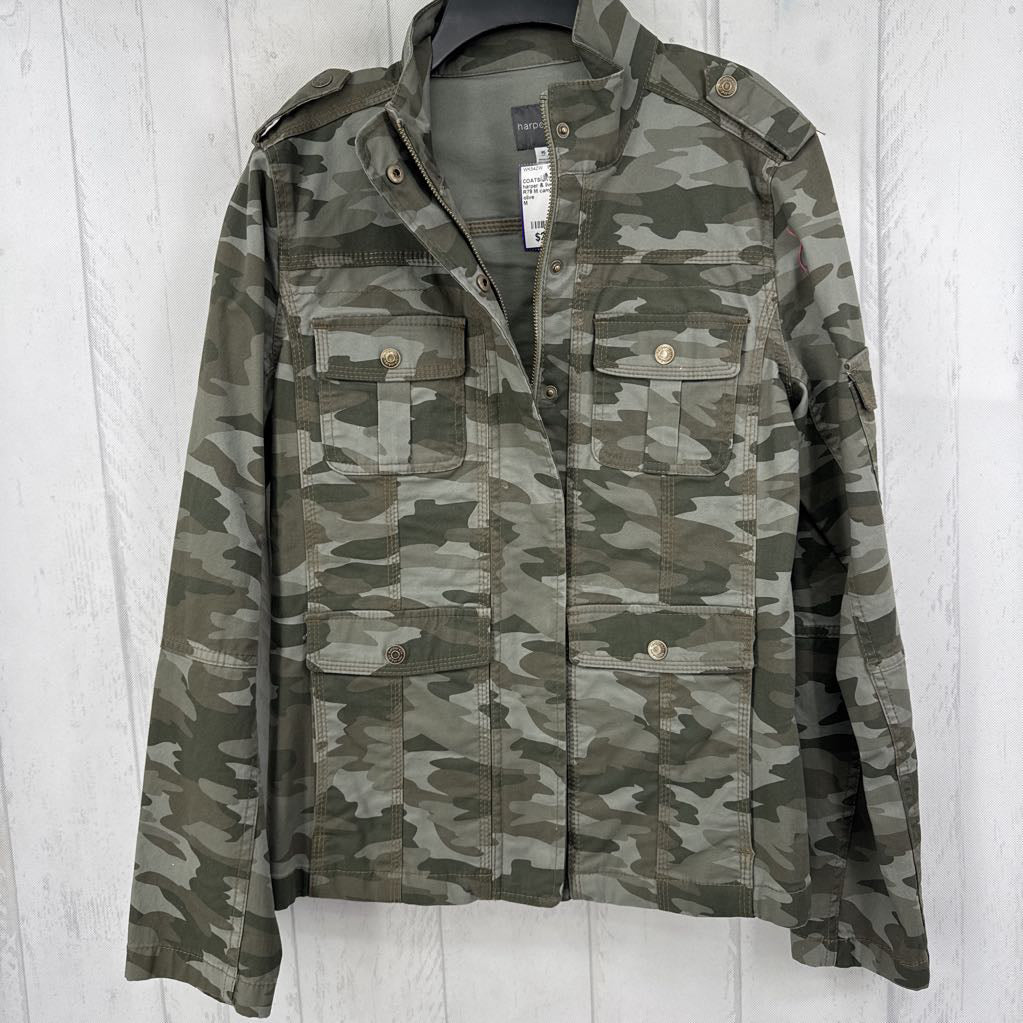 R79 M camo print utility jacket