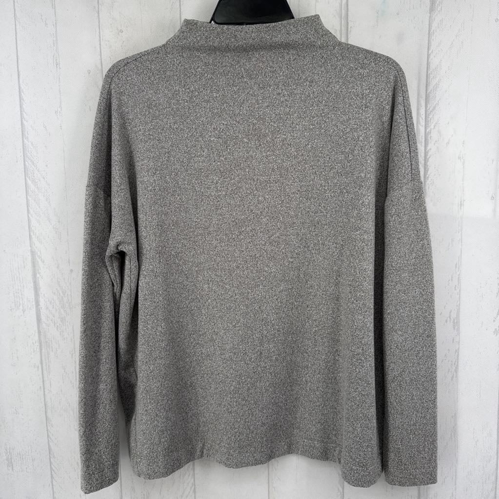 S mock neck l/s top