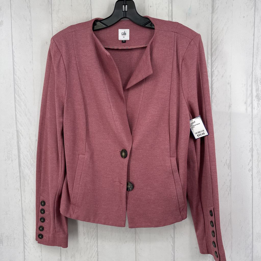 14 marled blazer