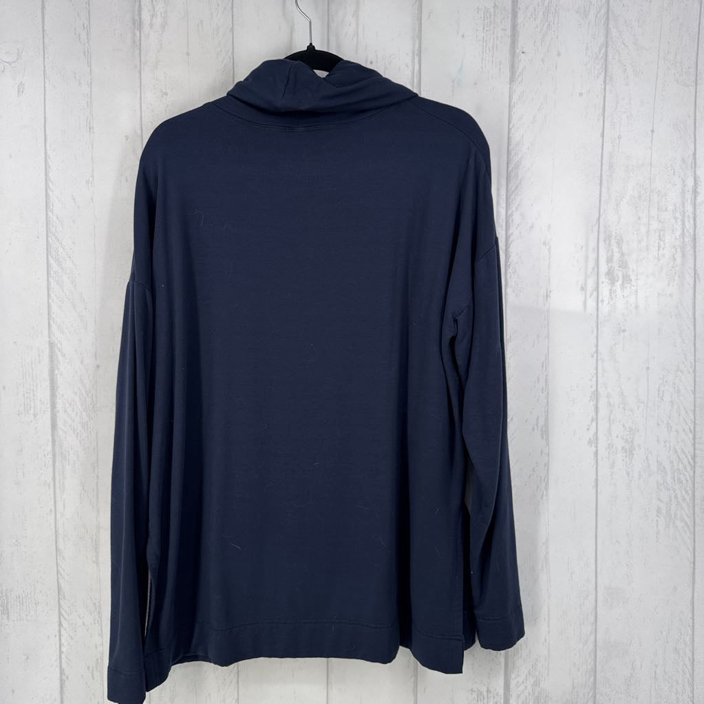 L cowlneck l/s top