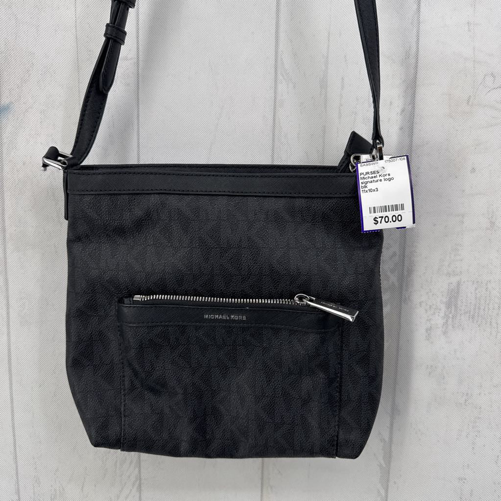 signature logo crossbody
