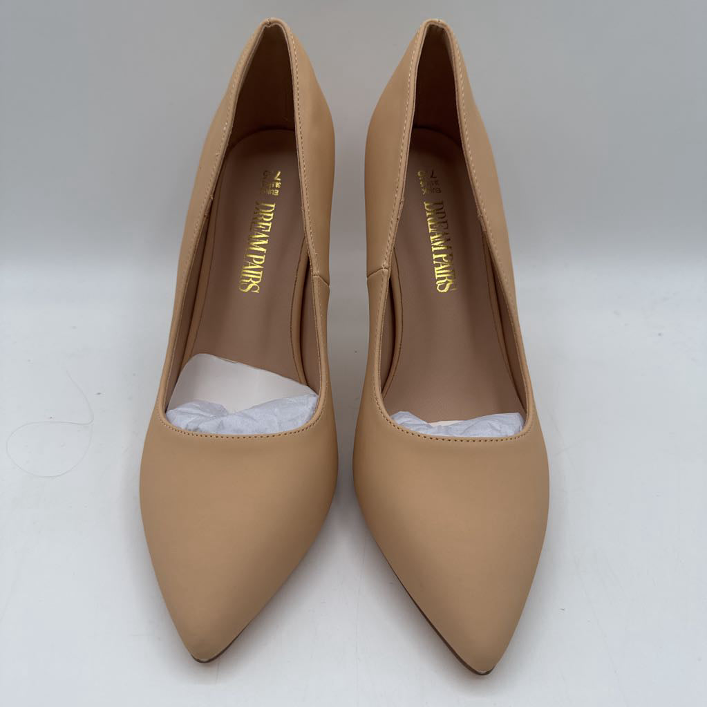 7.5 nubuck heels