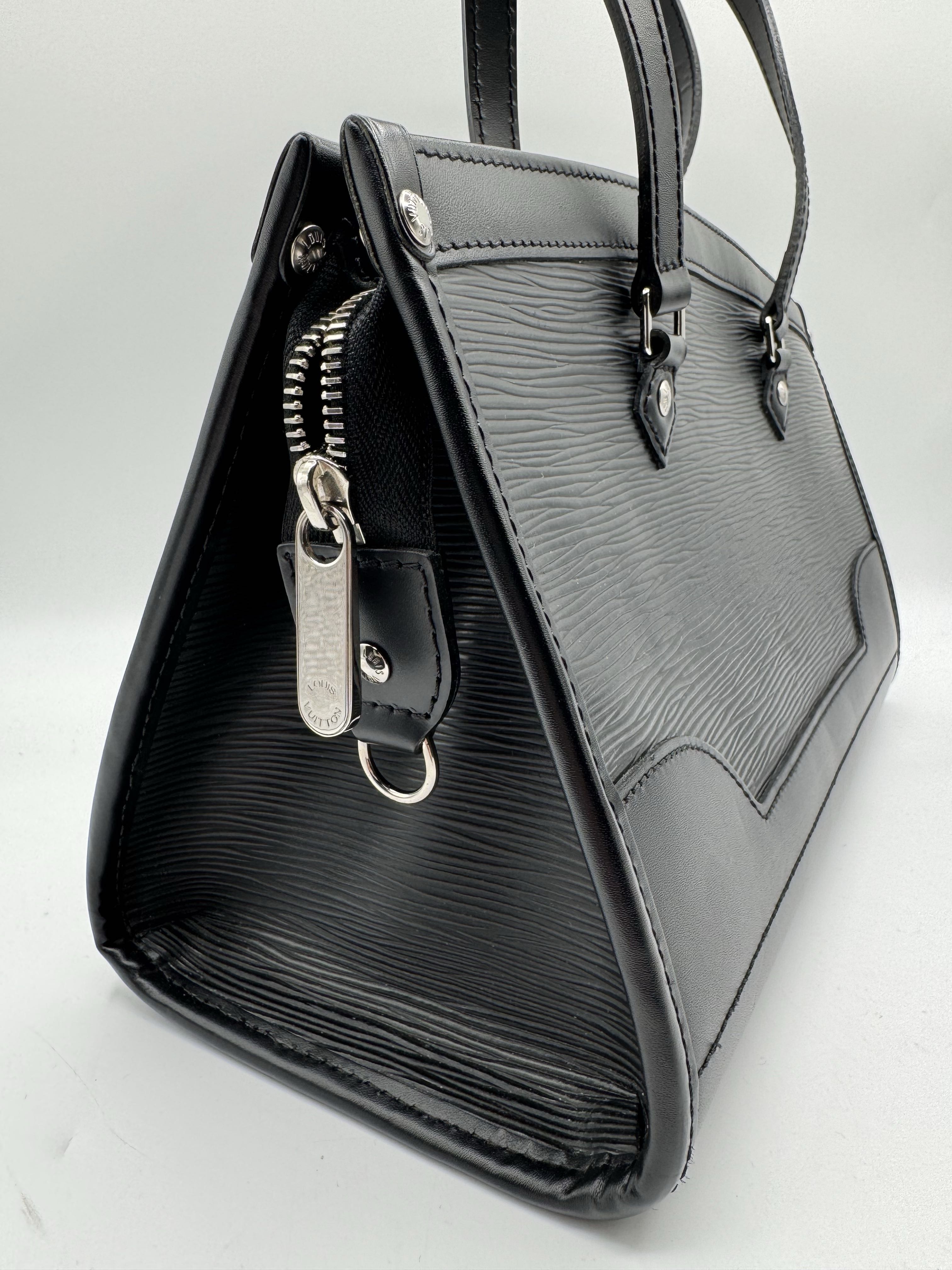 Louis Vuitton Black Epi Madeleine PM