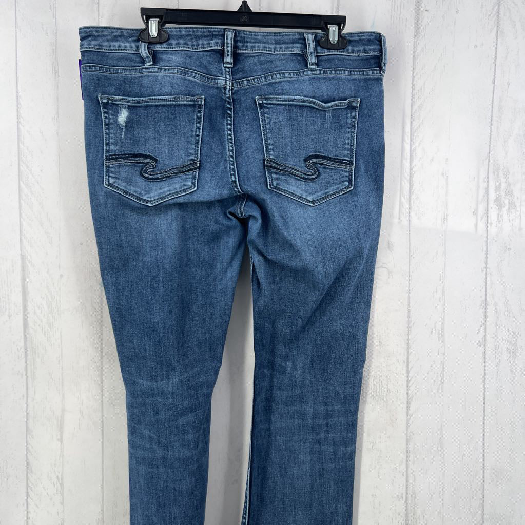 33 slim bootcut jean