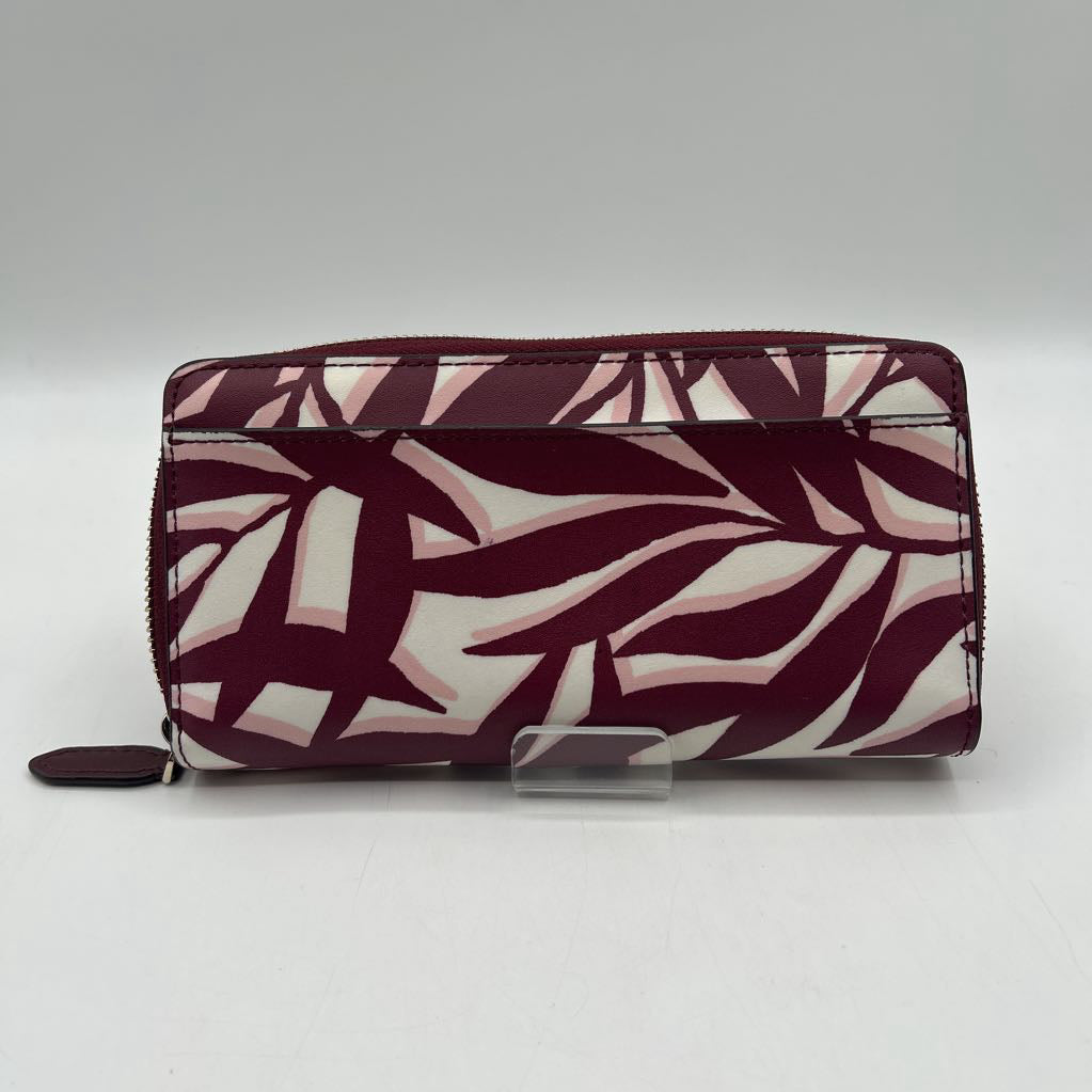 print zip around large continental wallet