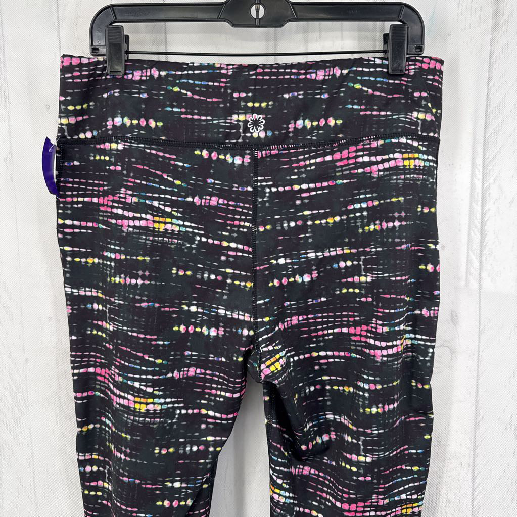1X colorful hi-rise leggings