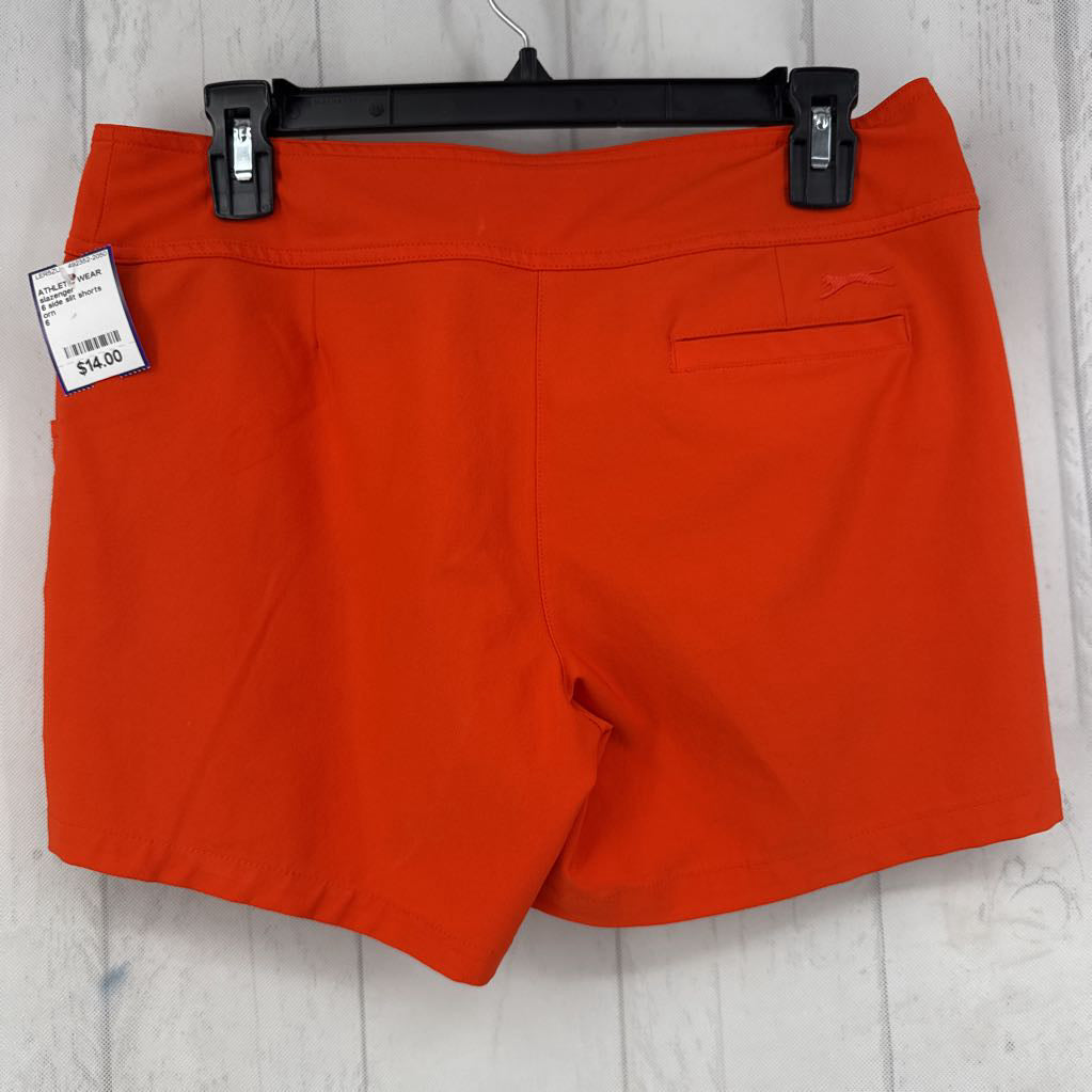6 side slit shorts