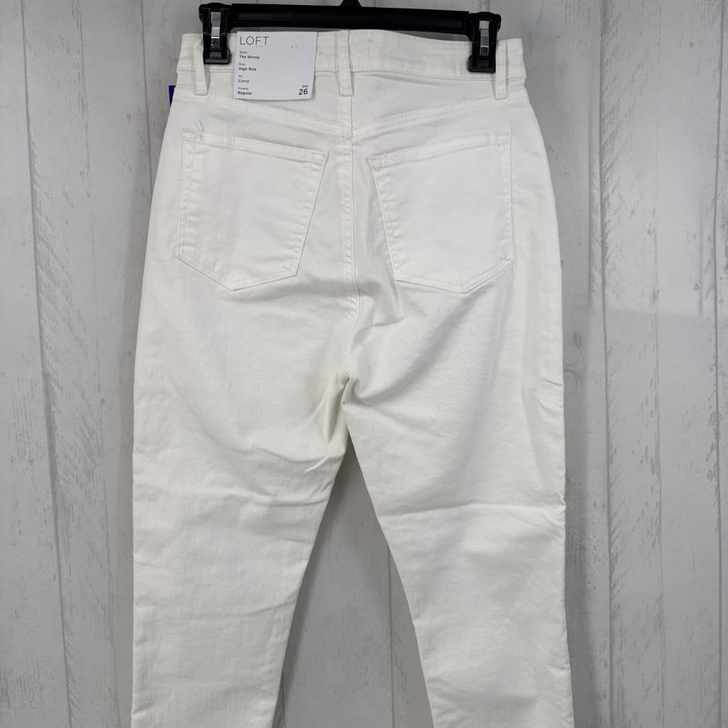 26 hi-rise curvy fit skinny jean