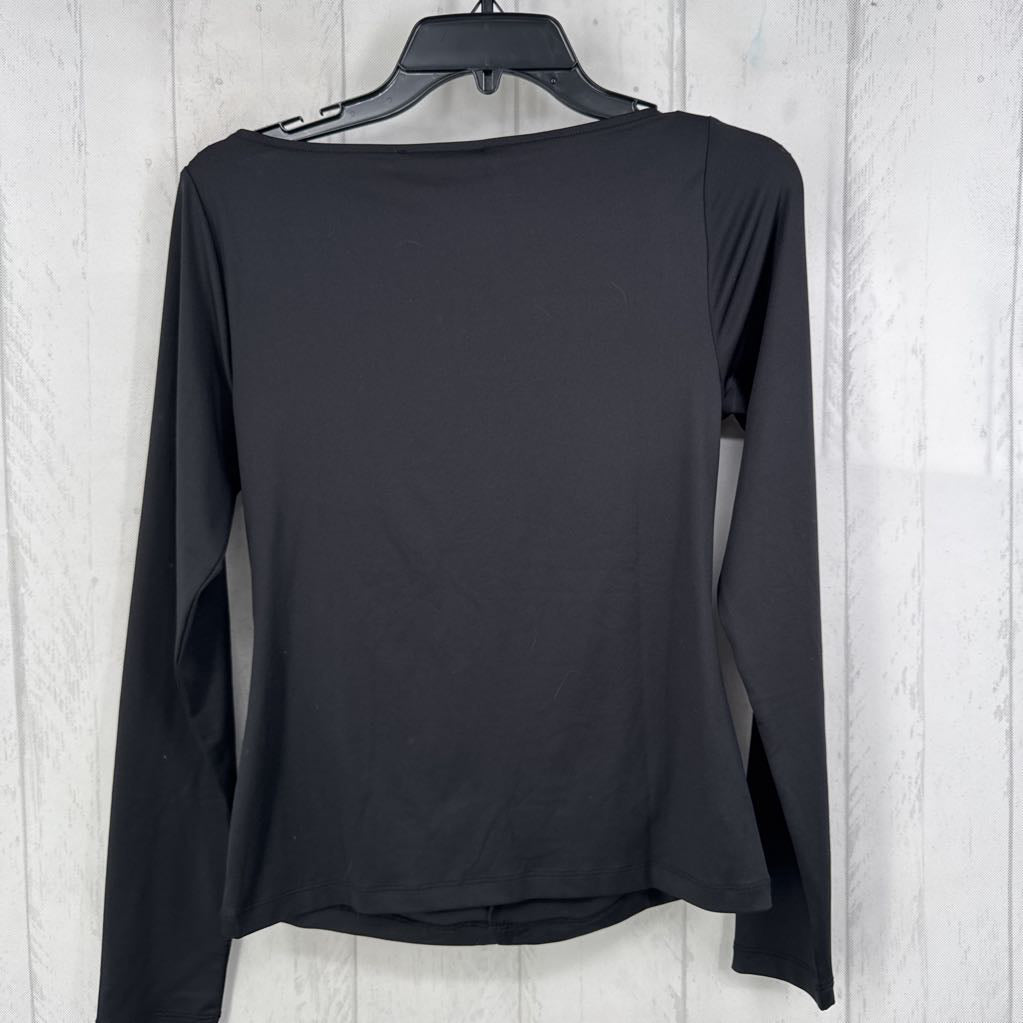 R60 M ruched l/s top