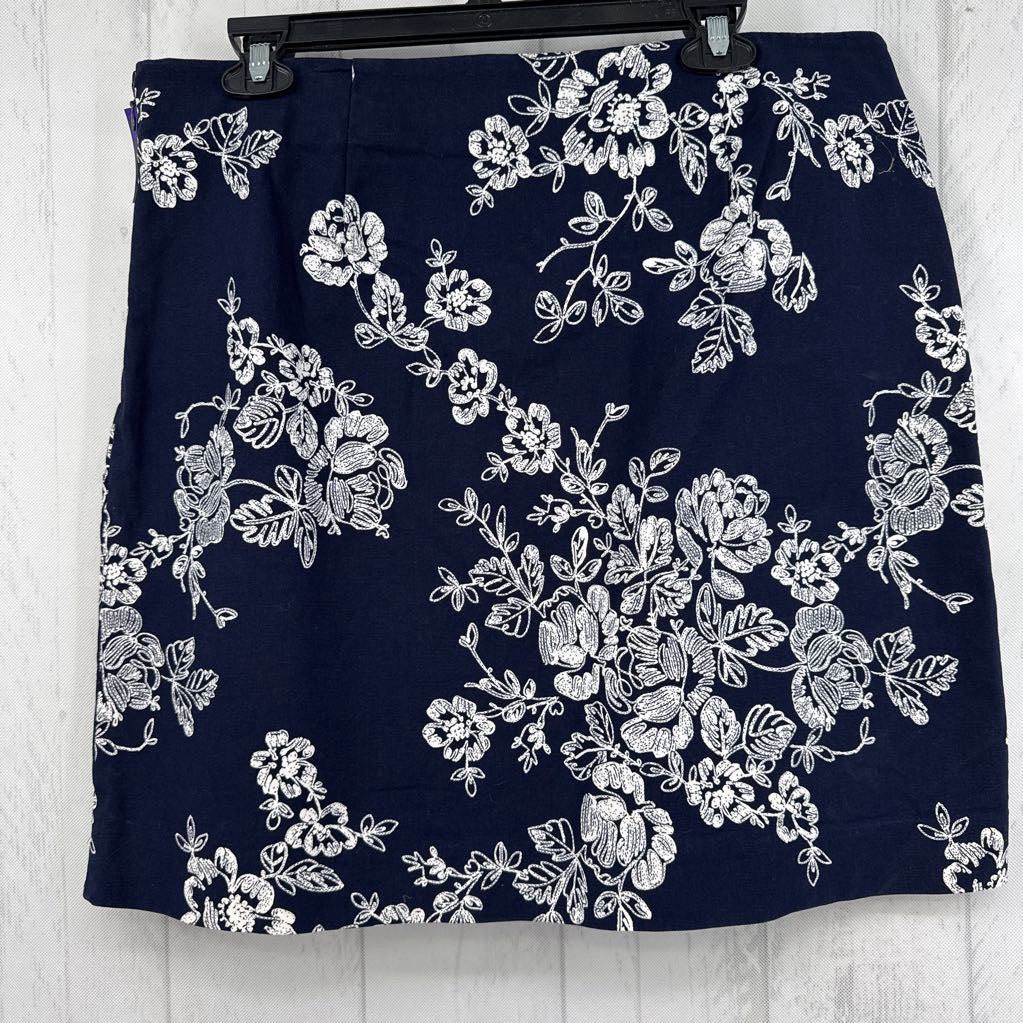 16p flo print skirt