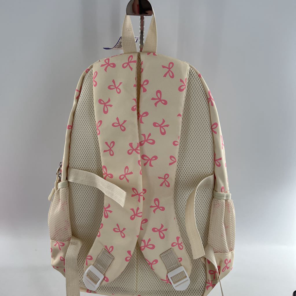 backpack-pnk bows