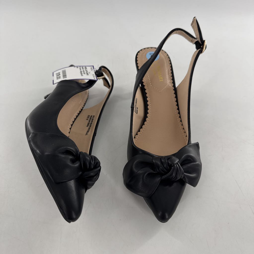 6 bow slingback pump
