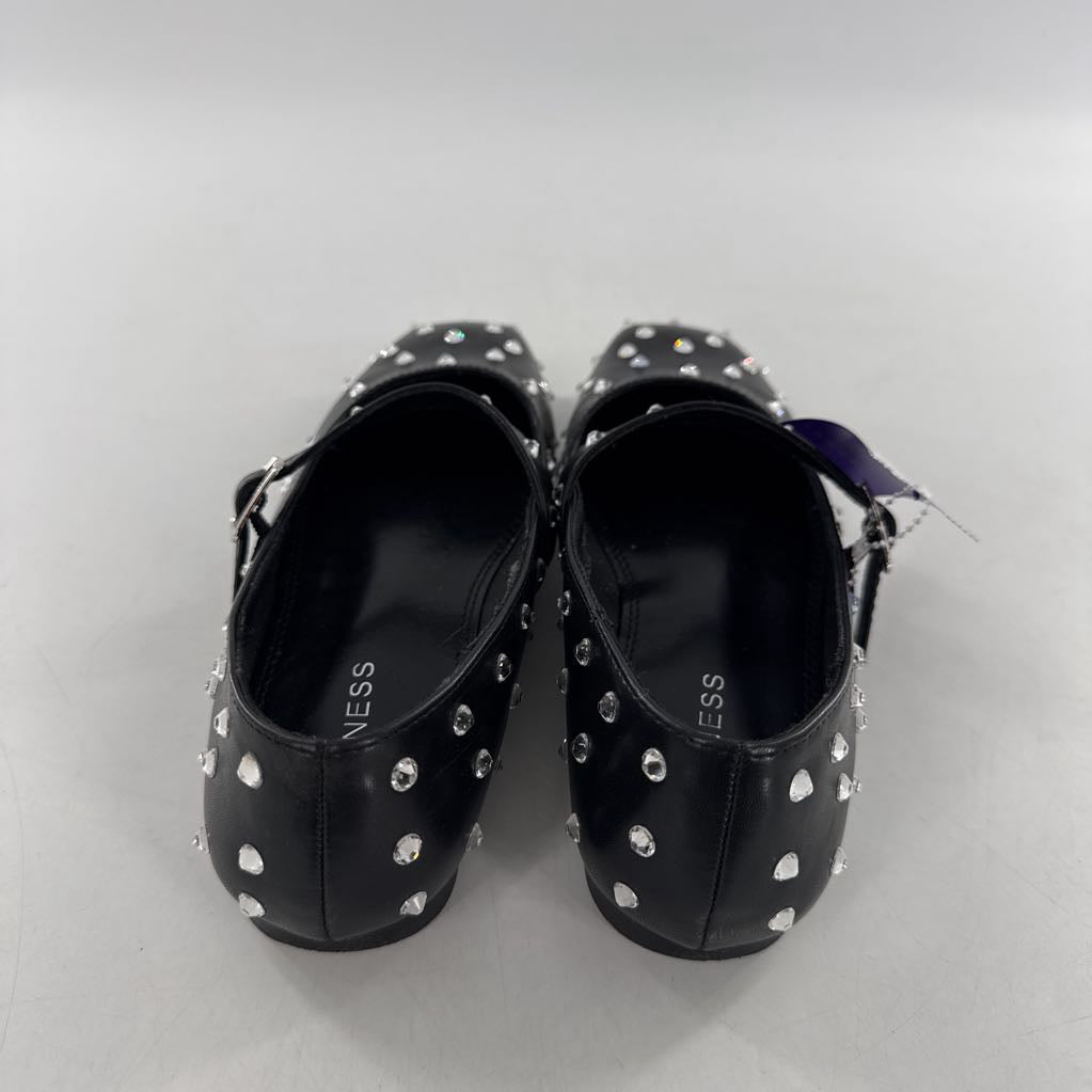 6 rhinestone mary-janes