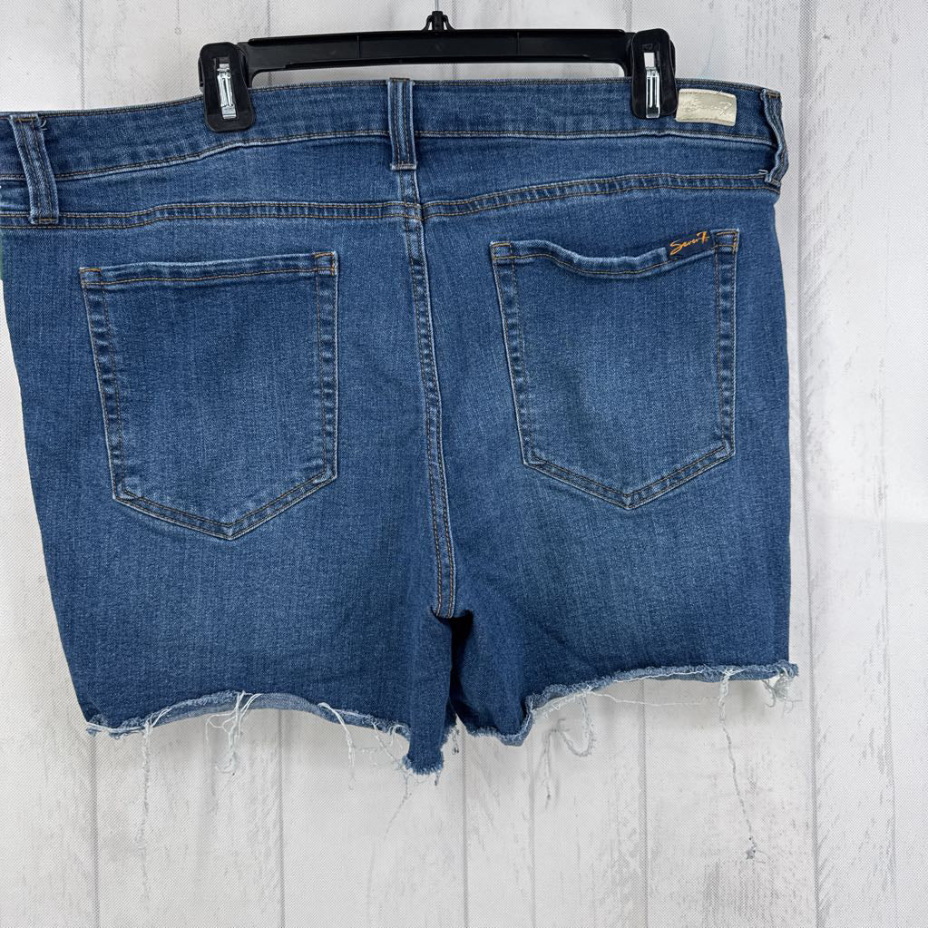 16 cutoff jean shorts