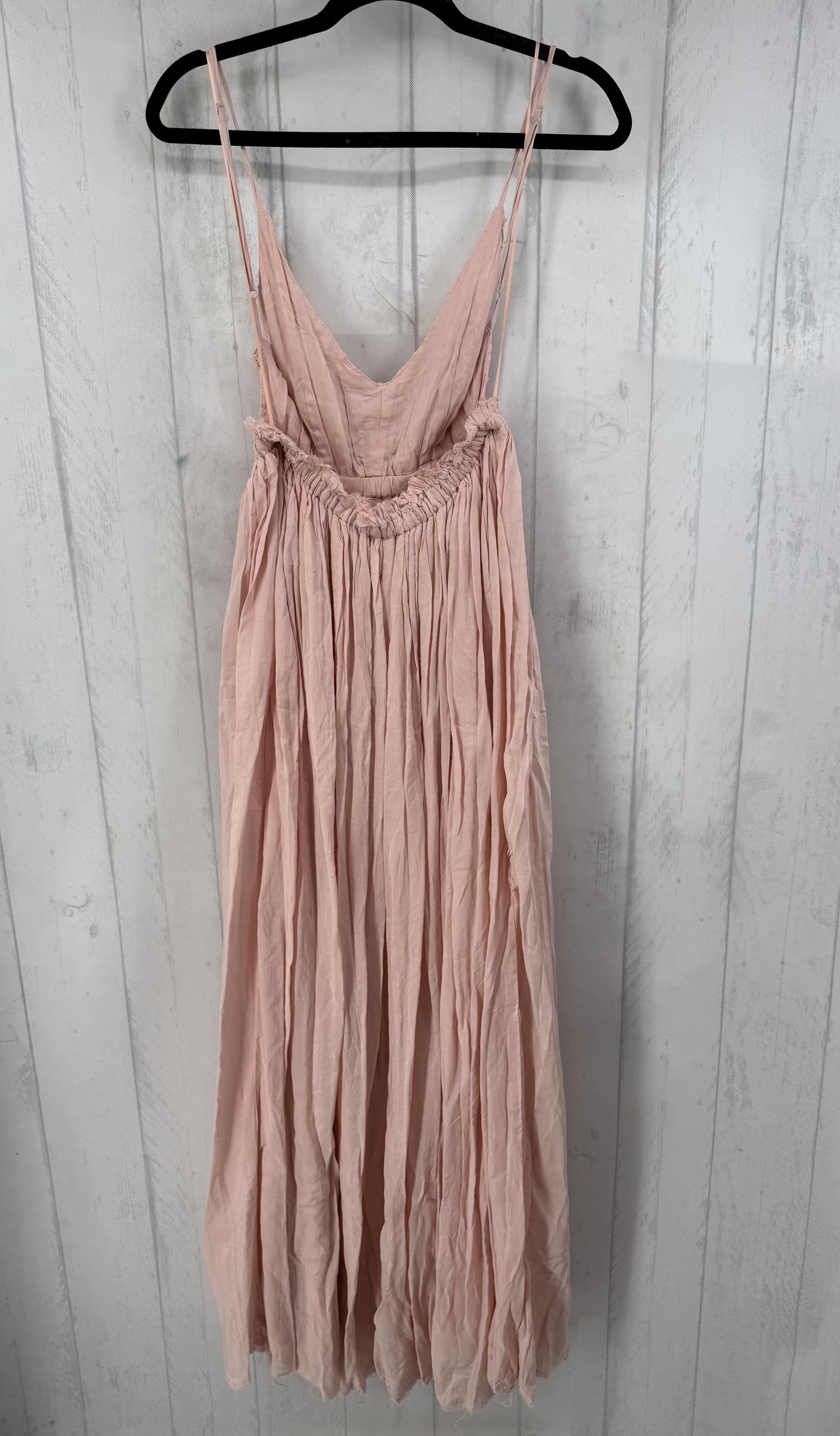 L lace top slvls maxi dress