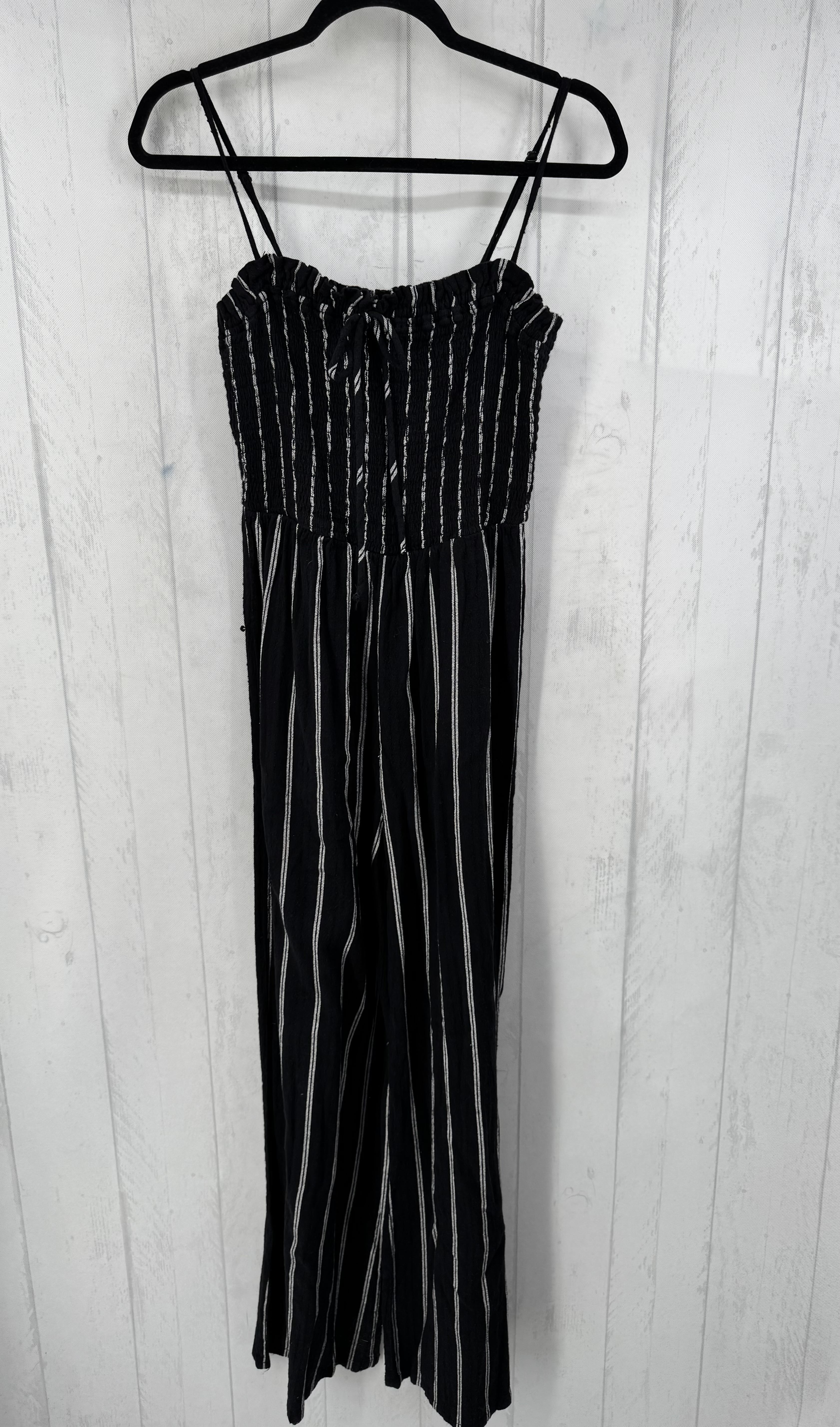 L striped slvls jumpsuit