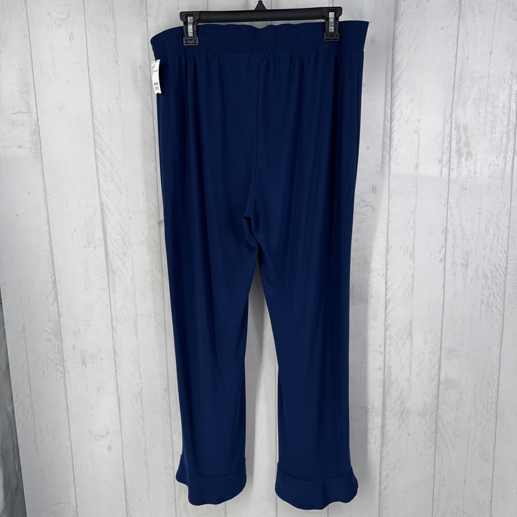 L pull-on ruffle hem pants