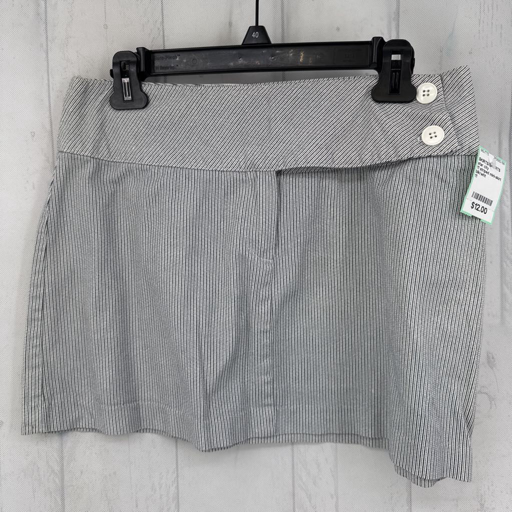 11 striped mini-skirt