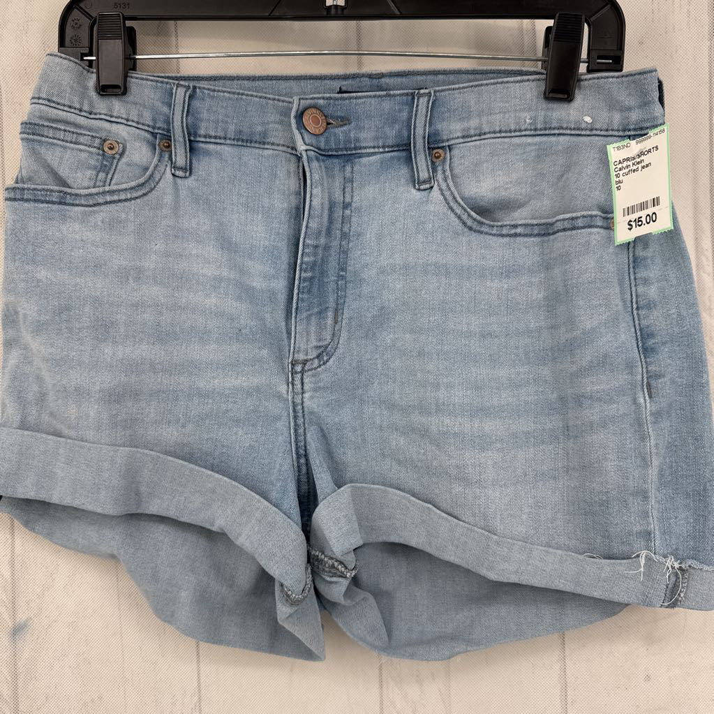 10 cuffed jean shorts